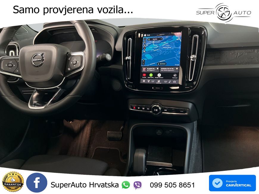 Volvo XC40 Recharge 82 kWh Twin Motor 408 KS AWD LED+GR SJED+ACC