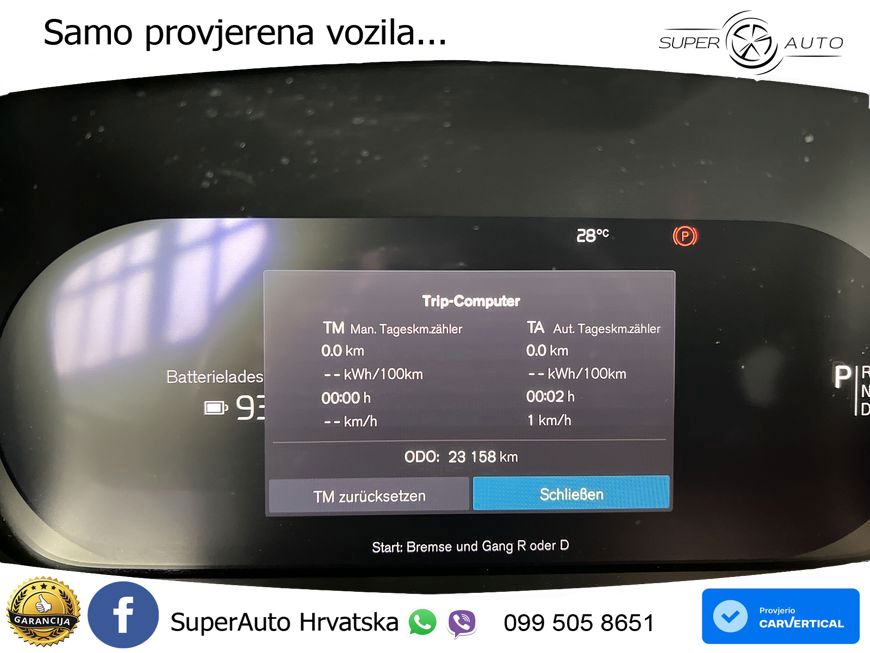 Volvo XC40 Recharge 82 kWh Twin Motor 408 KS AWD LED+GR SJED+ACC