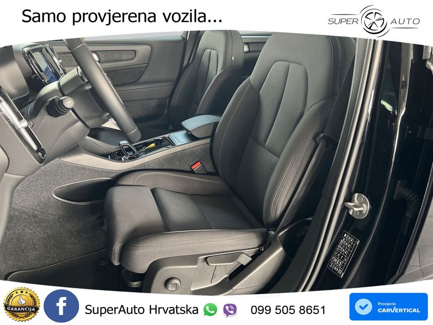 Volvo XC40 Recharge 82 kWh Twin Motor 408 KS AWD LED+GR SJED+ACC