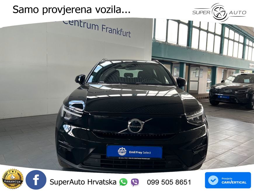 Volvo XC40 Recharge 82 kWh Twin Motor 408 KS AWD LED+GR SJED+ACC