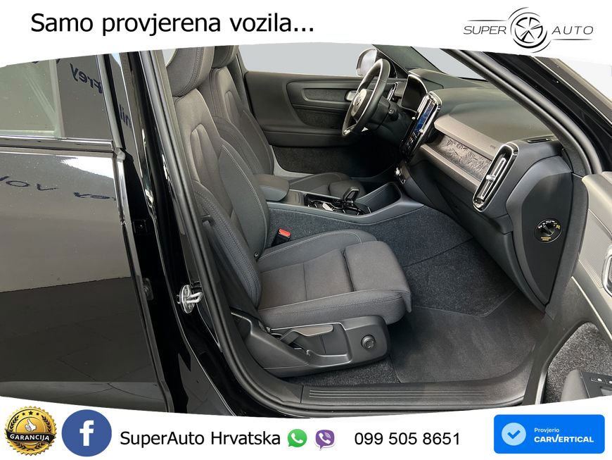 Volvo XC40 Recharge 82 kWh Twin Motor 408 KS AWD LED+GR SJED+ACC