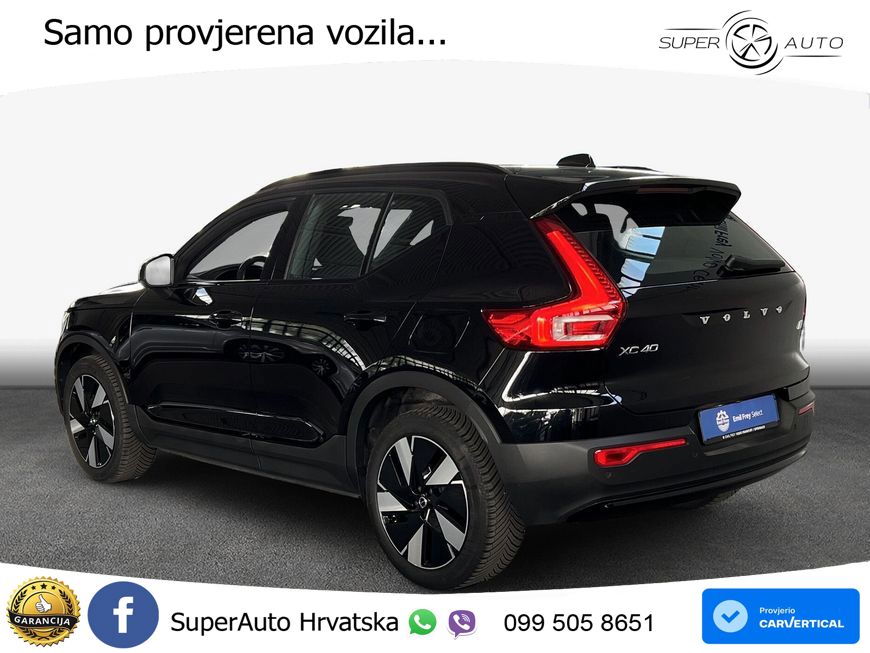 Volvo XC40 Recharge 82 kWh Twin Motor 408 KS AWD LED+GR SJED+ACC