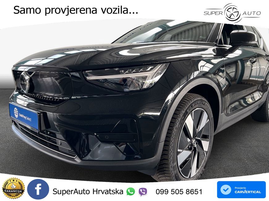 Volvo XC40 Recharge 82 kWh Twin Motor 408 KS AWD LED+GR SJED+ACC