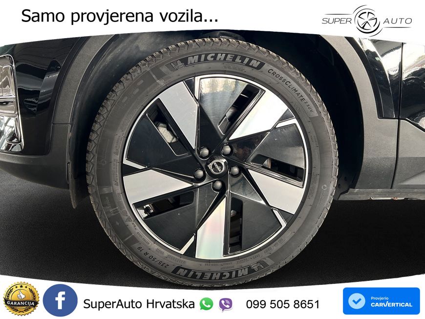 Volvo XC40 Recharge 82 kWh Twin Motor 408 KS AWD LED+GR SJED+ACC