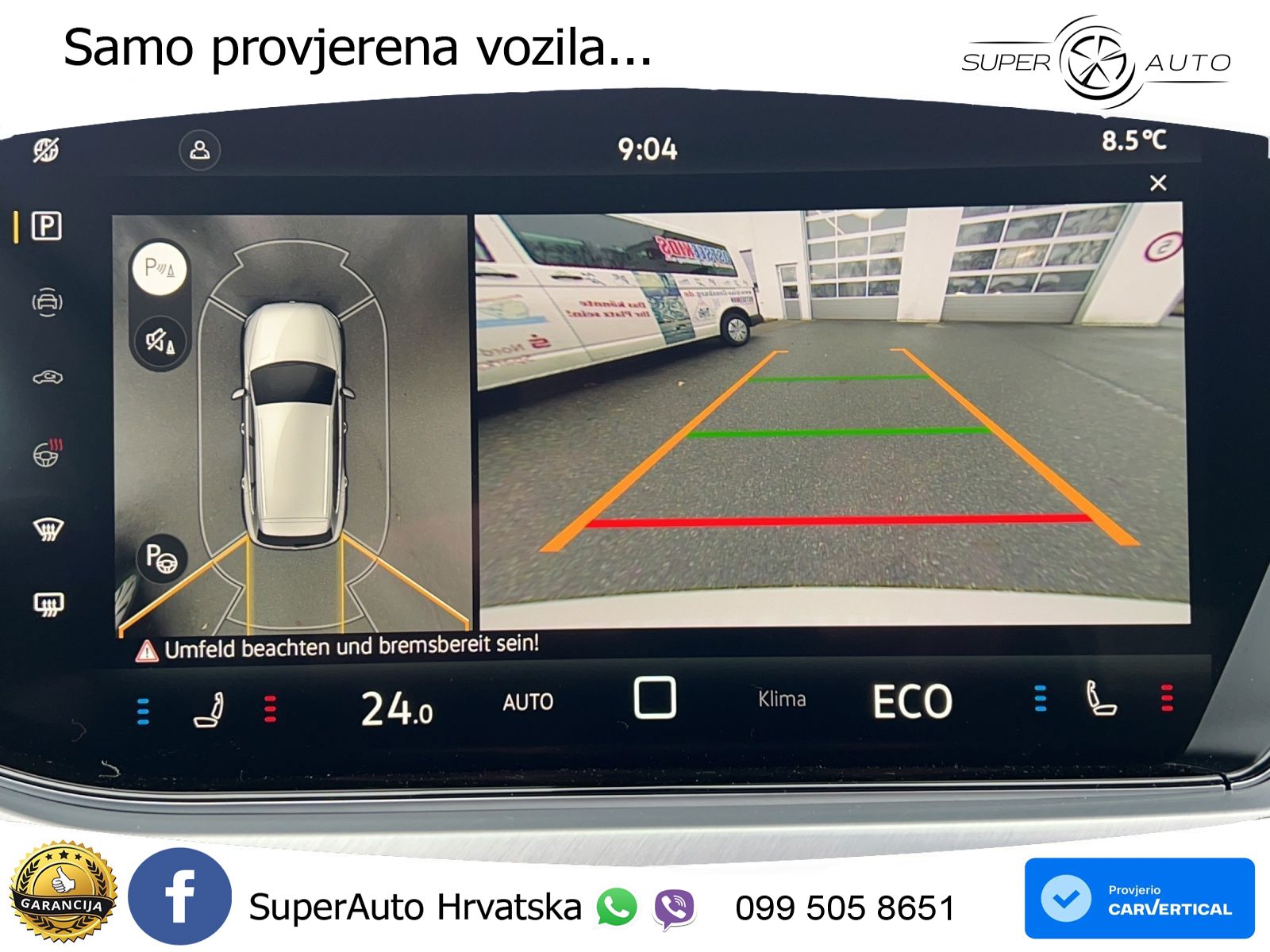 Volkswagen Touareg 3.0 V6 TDI (286 KS) 4MOTION Tiptronic ZRAČNI+ACC+GR SJED+KAM+PANO