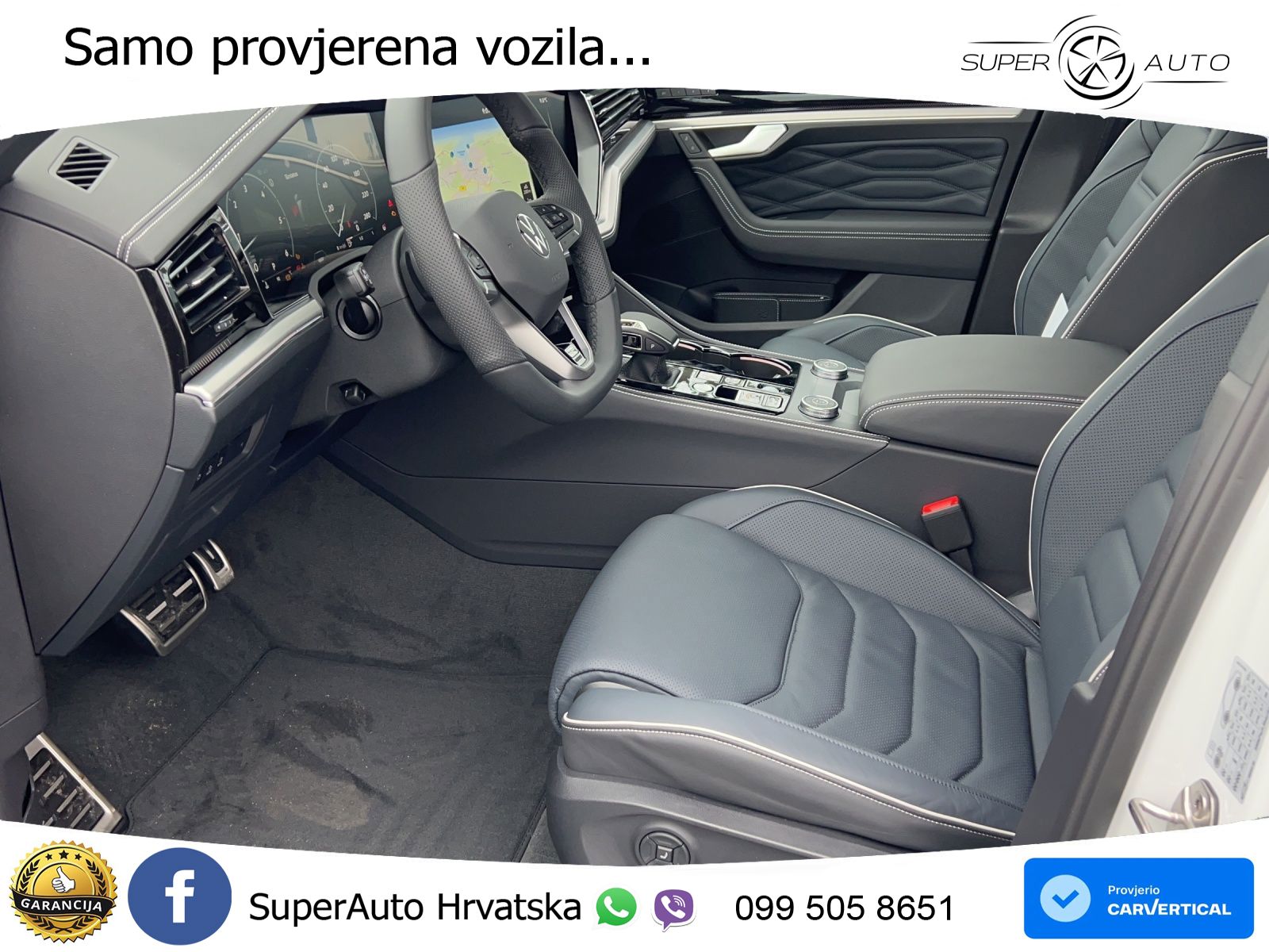 Volkswagen Touareg 3.0 V6 TDI (286 KS) 4MOTION Tiptronic ZRAČNI+ACC+GR SJED+KAM+PANO