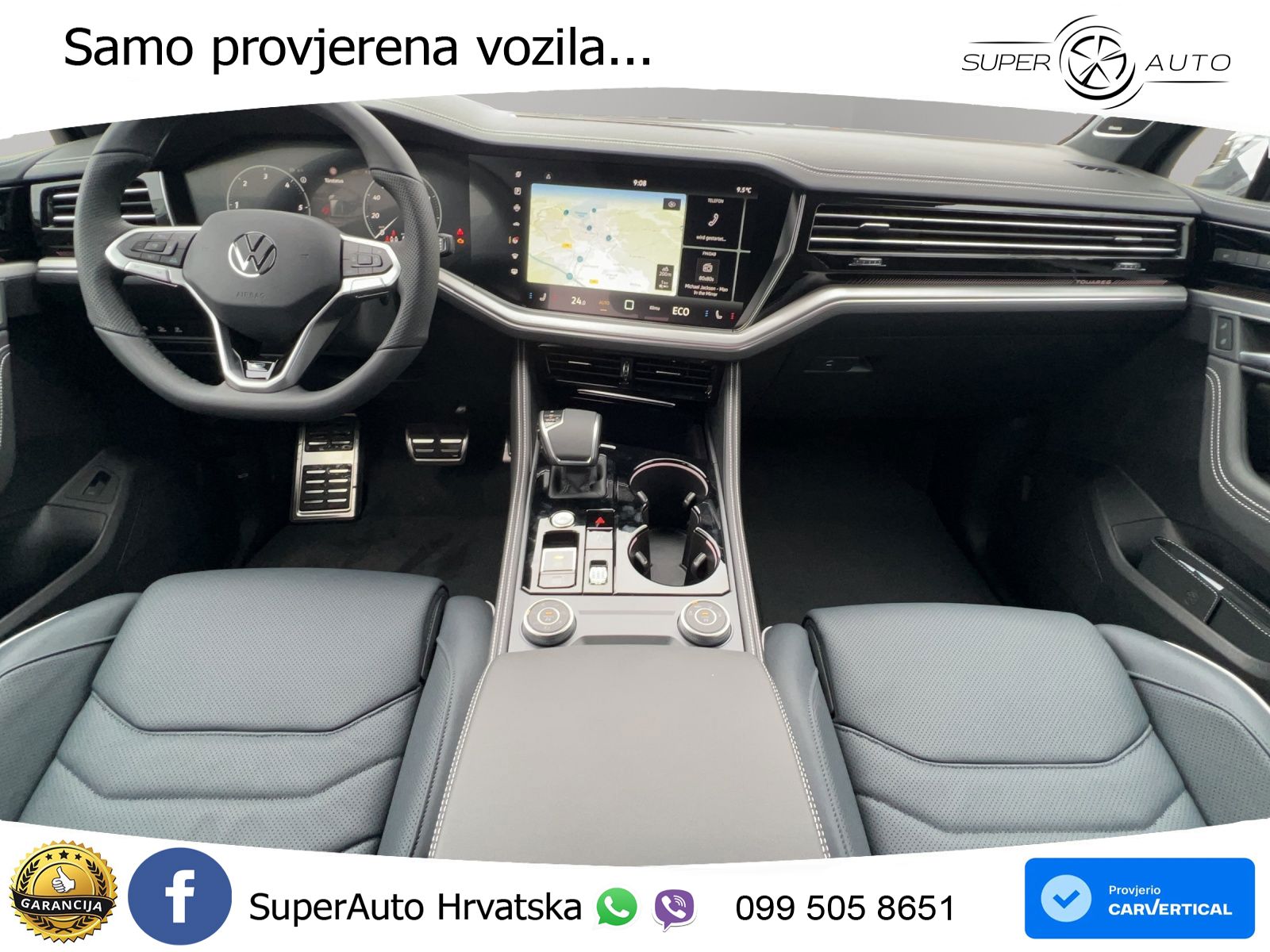Volkswagen Touareg 3.0 V6 TDI (286 KS) 4MOTION Tiptronic ZRAČNI+ACC+GR SJED+KAM+PANO