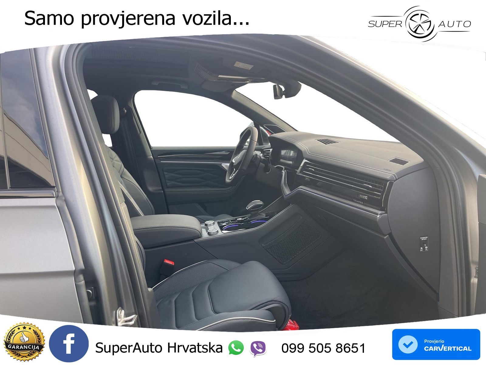 Volkswagen Touareg 3.0 V6 TDI (286 KS) 4MOTION Tiptronic ZRAČNI+ACC+GR SJED+KAM+PANO