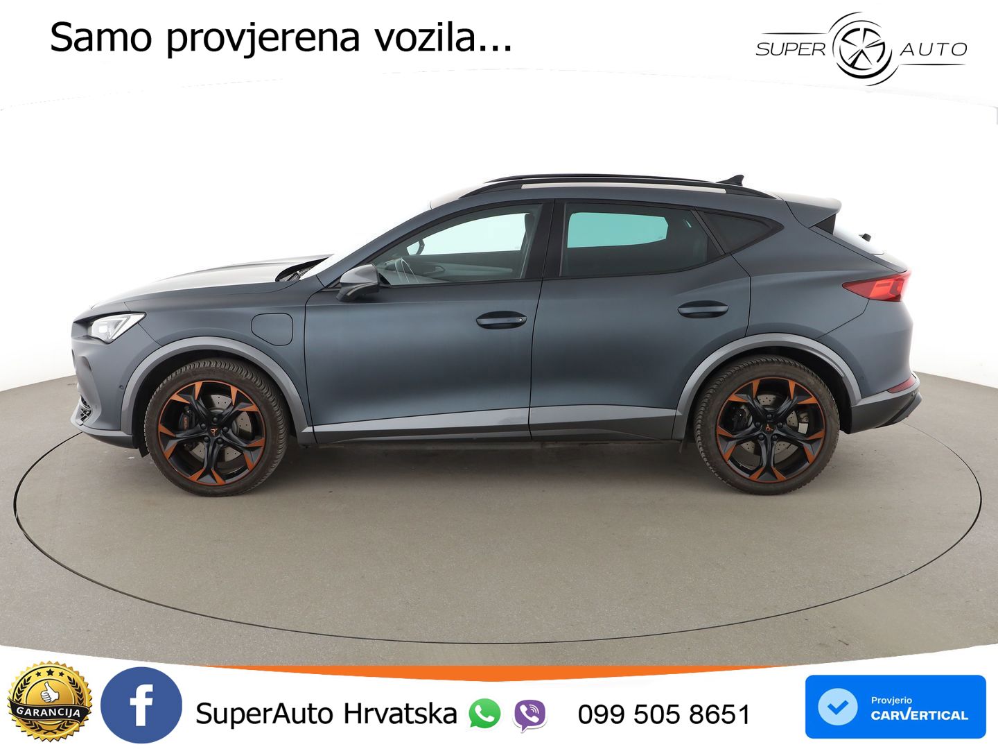 Cupra Formentor 1.4 TSI (245 KS) e-Hybrid DSG VZ LED+GR SJED+ACC