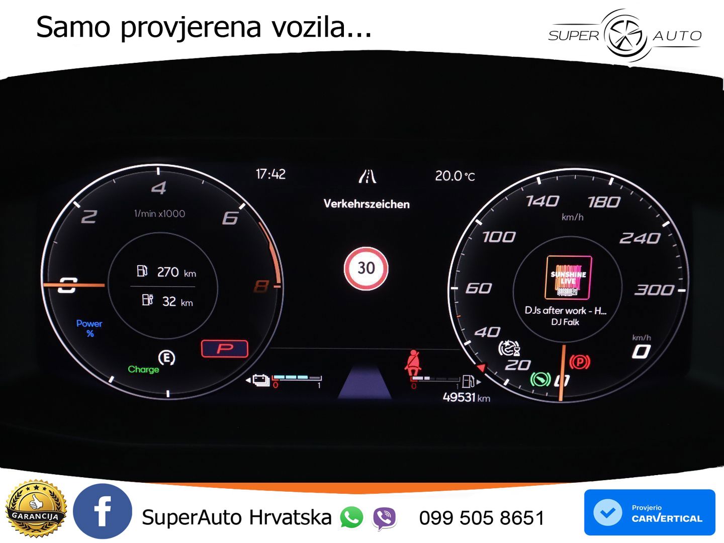 Cupra Formentor 1.4 TSI (245 KS) e-Hybrid DSG VZ LED+GR SJED+ACC