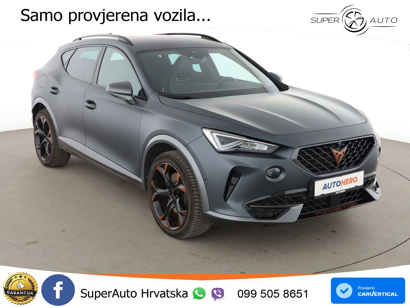 Cupra Formentor 1.4 TSI (245 KS) e-Hybrid DSG VZ LED+GR SJED+ACC