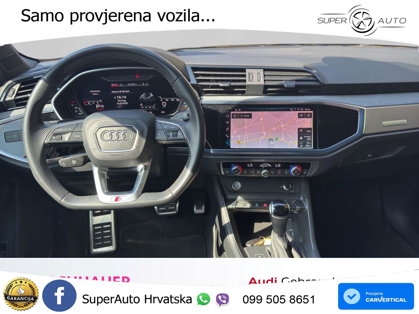 Audi Q3 45 TFSI (230 KS) quattro S tronic S line MATRIX+GR SJED+KAM