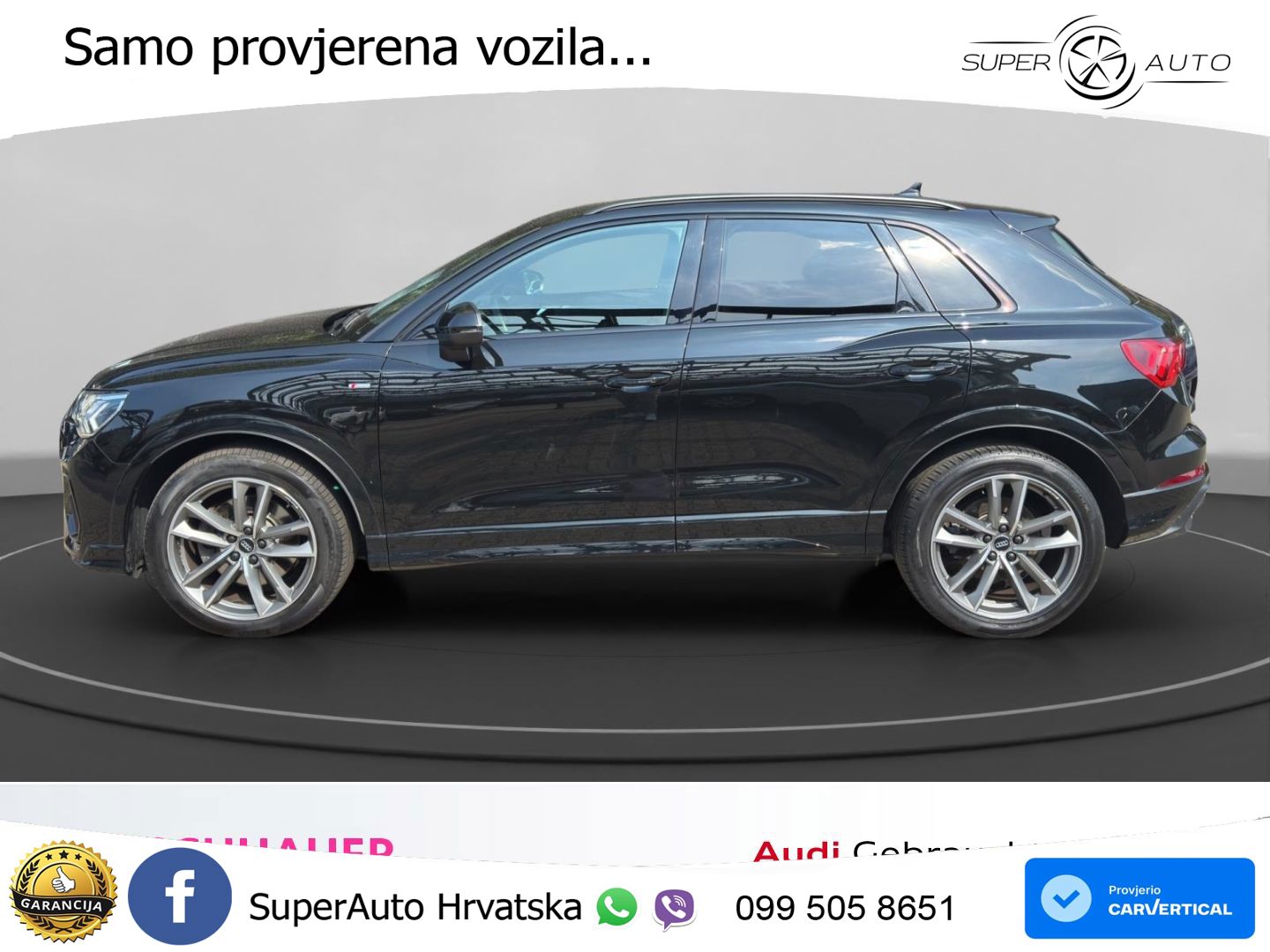 Audi Q3 45 TFSI (230 KS) quattro S tronic S line MATRIX+GR SJED+KAM
