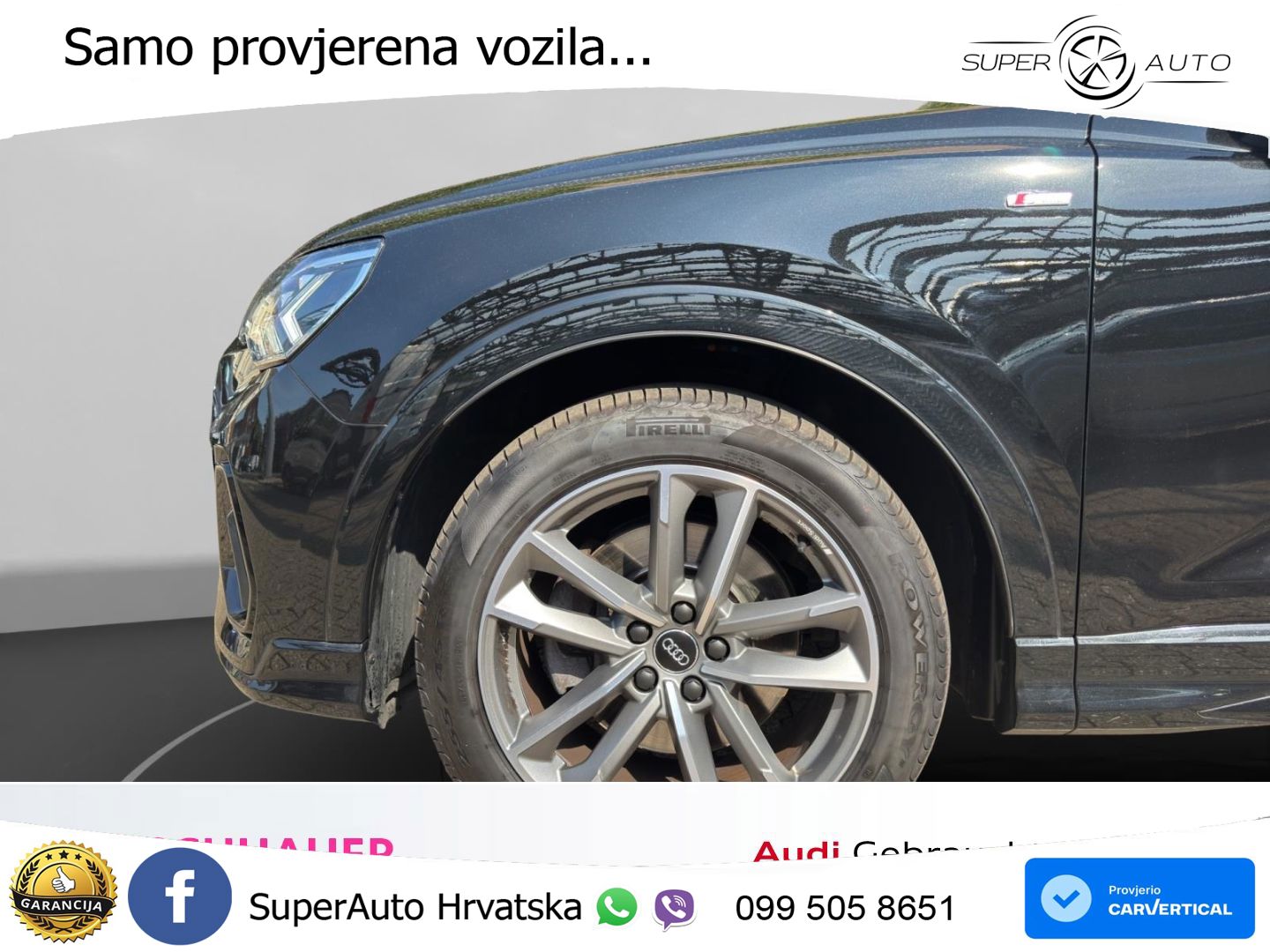 Audi Q3 45 TFSI (230 KS) quattro S tronic S line MATRIX+GR SJED+KAM