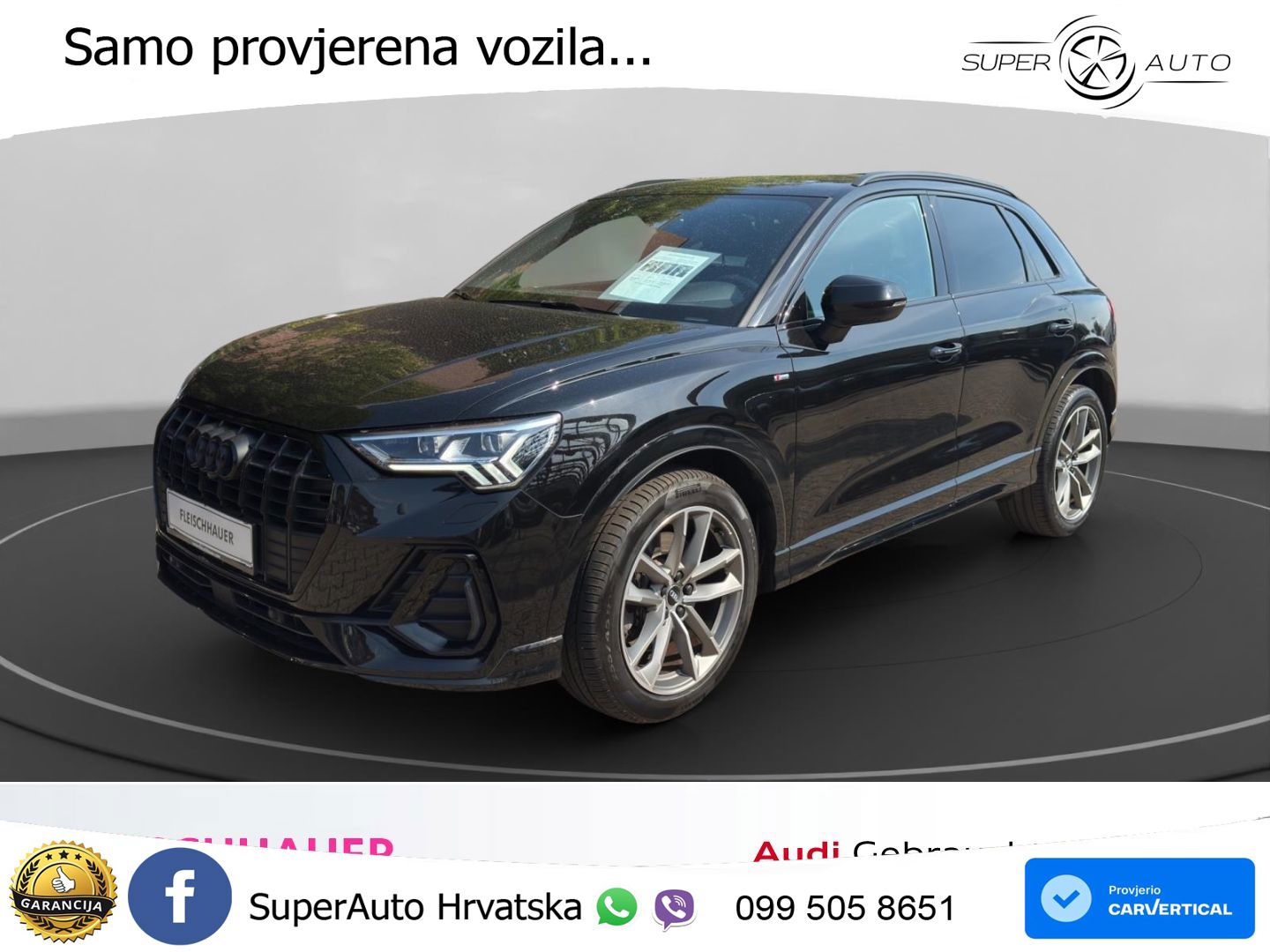 Audi Q3 45 TFSI (230 KS) quattro S tronic S line MATRIX+GR SJED+KAM