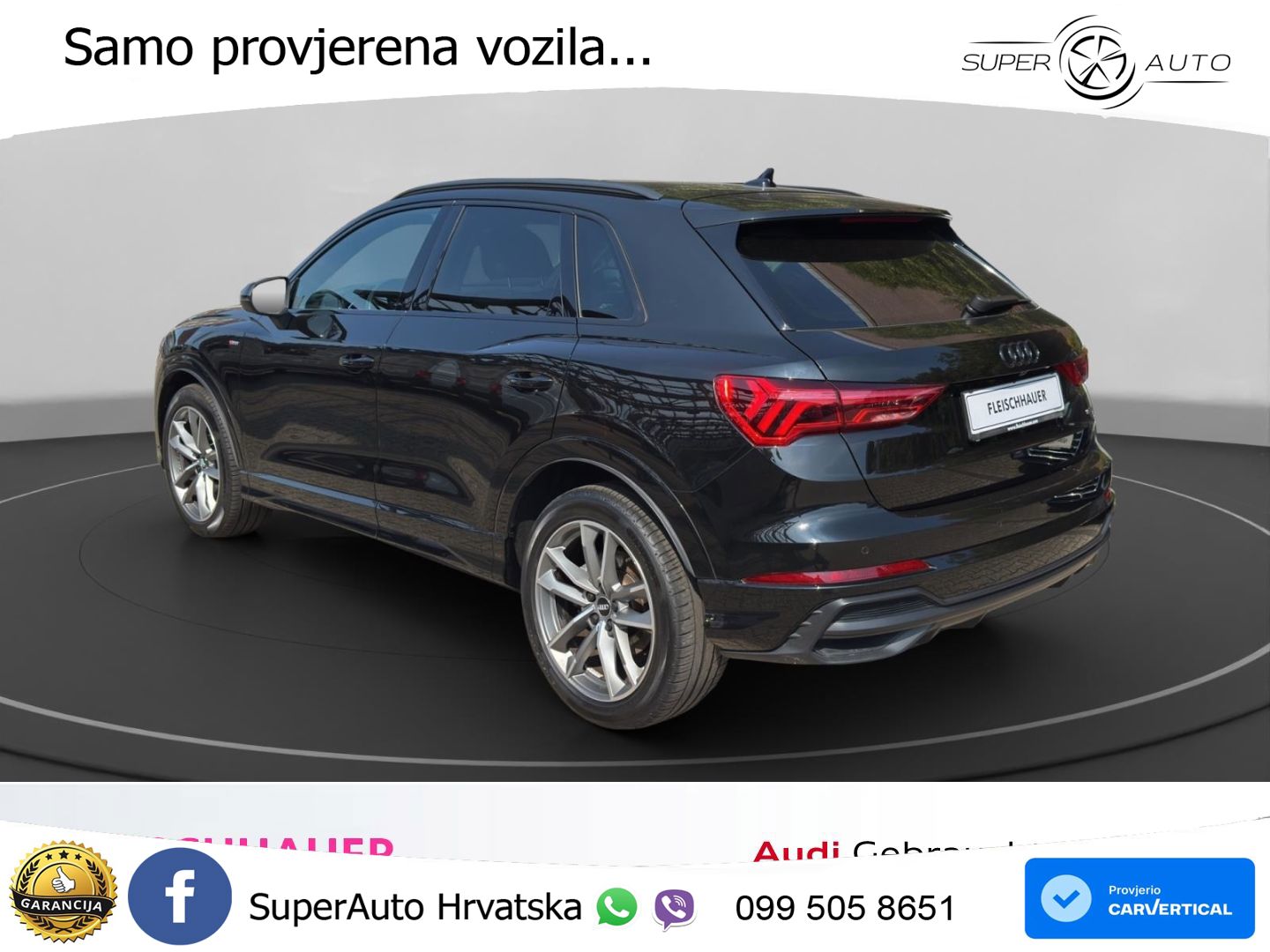 Audi Q3 45 TFSI (230 KS) quattro S tronic S line MATRIX+GR SJED+KAM