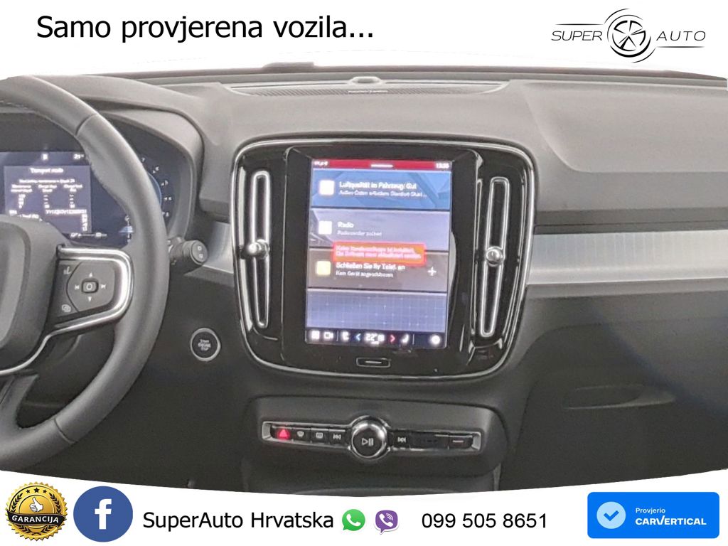 Volvo XC40 2.0 B3 163 KS Automatic LED+GR SJED+ACC