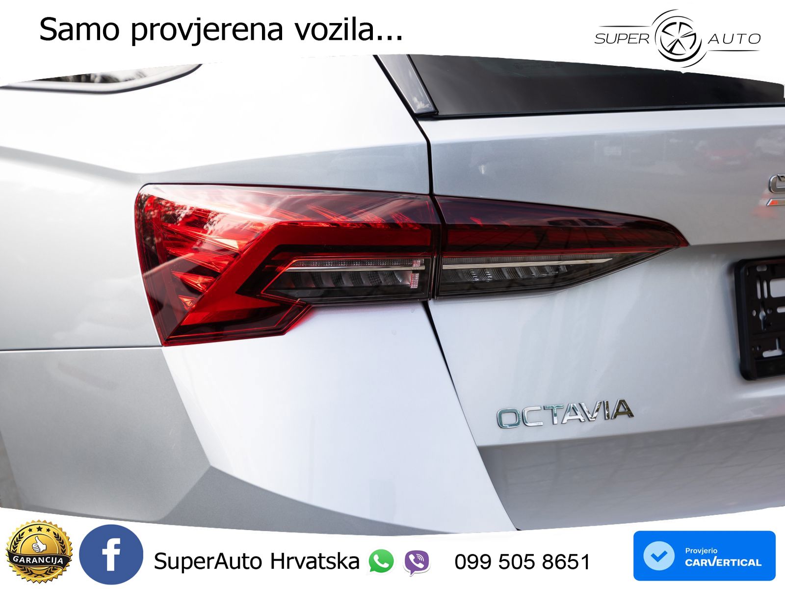Škoda Octavia Combi 2.0 TDI (150 KS) DSG Selection LED+GR SJED+ACC