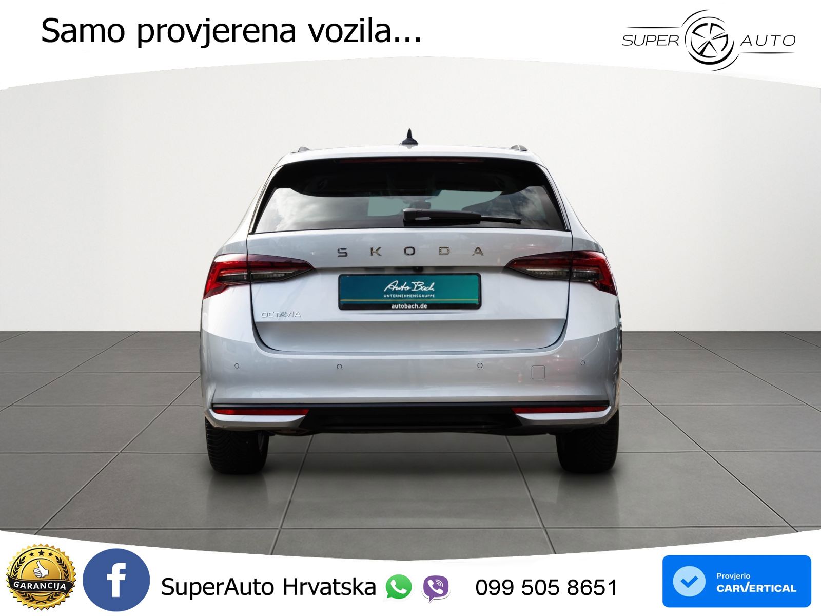 Škoda Octavia Combi 2.0 TDI (150 KS) DSG Selection LED+GR SJED+ACC