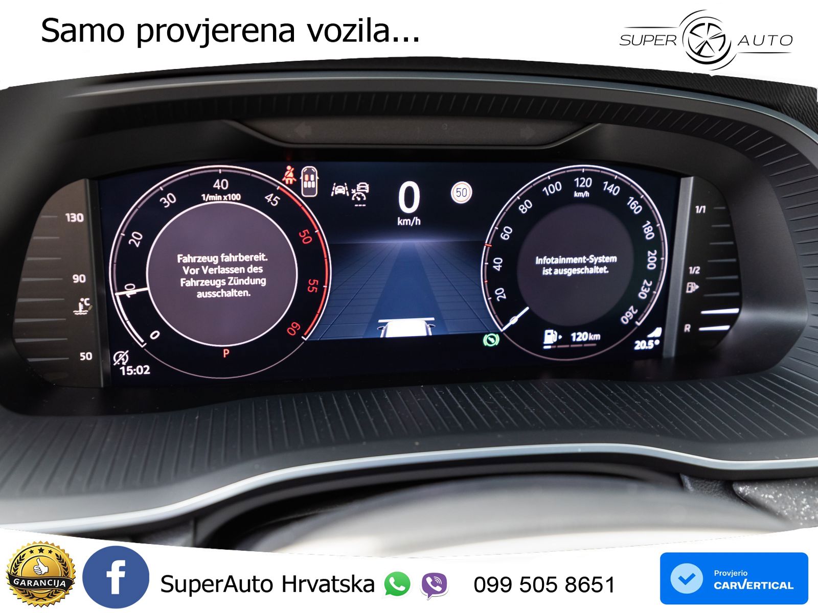 Škoda Octavia Combi 2.0 TDI (150 KS) DSG Selection LED+GR SJED+ACC