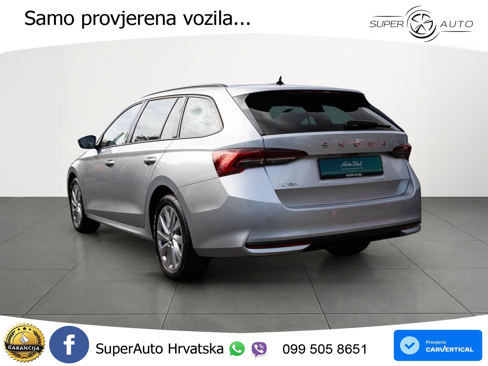 Škoda Octavia Combi 2.0 TDI (150 KS) DSG Selection LED+GR SJED+ACC