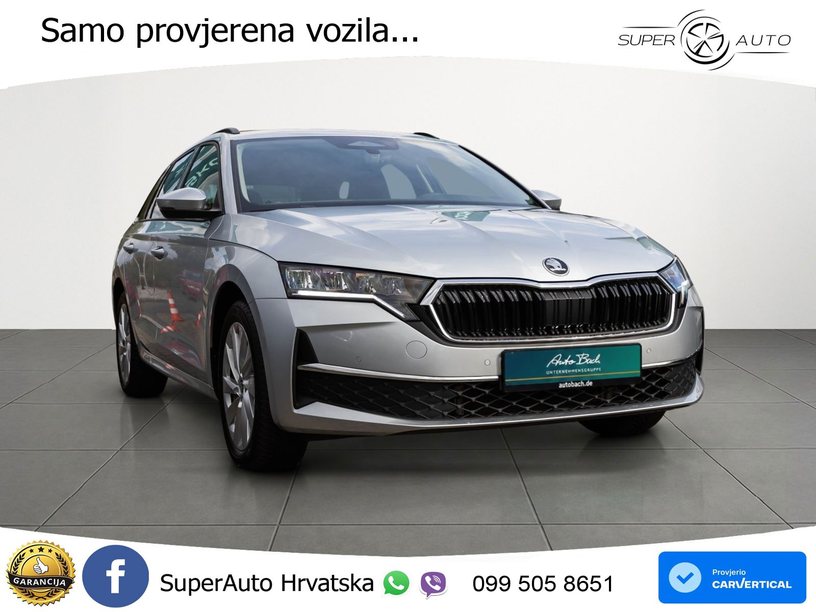 Škoda Octavia Combi 2.0 TDI (150 KS) DSG Selection LED+GR SJED+ACC