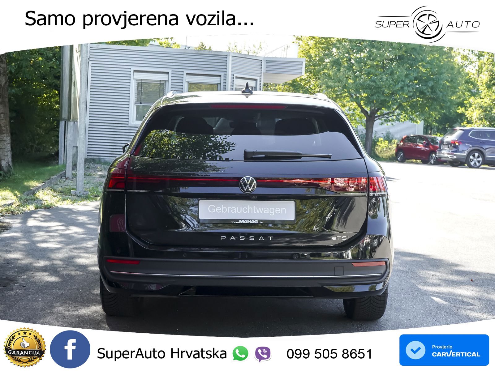 Volkswagen Passat Variant 1.5 eTSI (150 KS) DSG Business LED+GR SJED+ACC