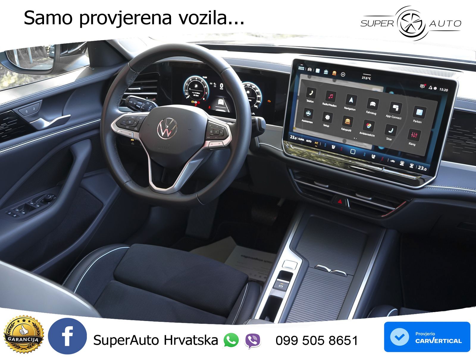 Volkswagen Passat Variant 1.5 eTSI (150 KS) DSG Business LED+GR SJED+ACC