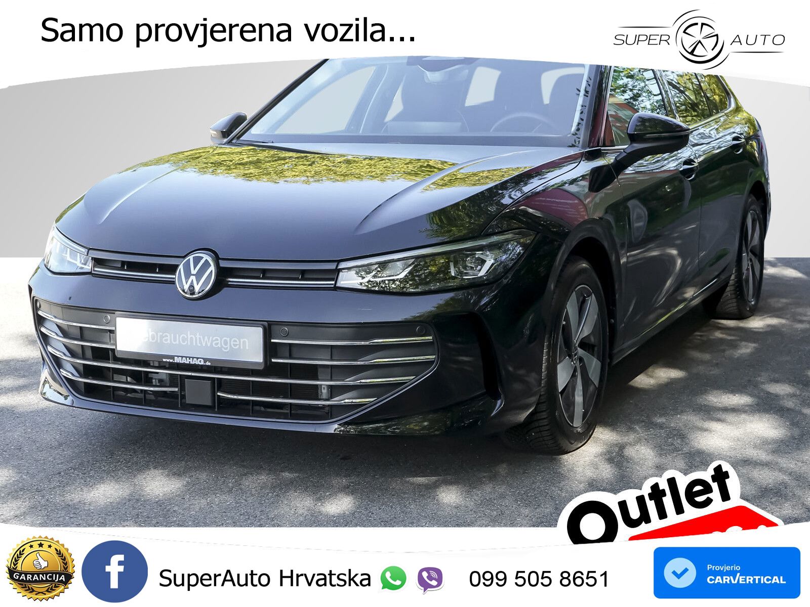 Volkswagen Passat Variant 1.5 eTSI (150 KS) DSG Business LED+GR SJED+ACC