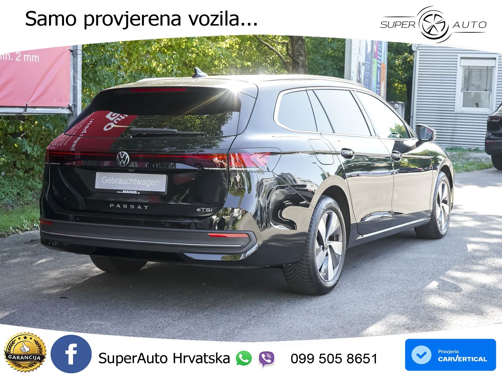 Volkswagen Passat Variant 1.5 eTSI (150 KS) DSG Business LED+GR SJED+ACC