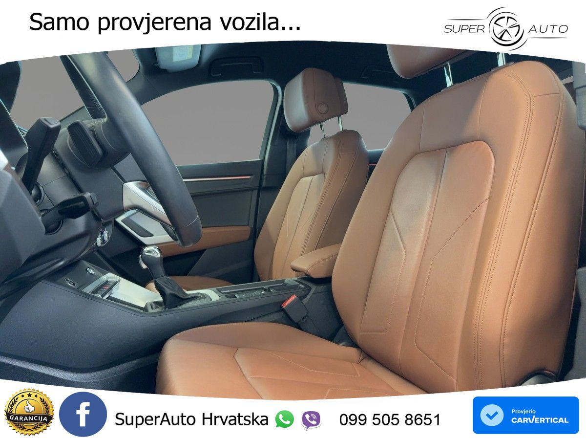 Audi Q3 Sportback 45 TFSI (245 KS) quattro S tronic S line LED+GR SJED+ACC