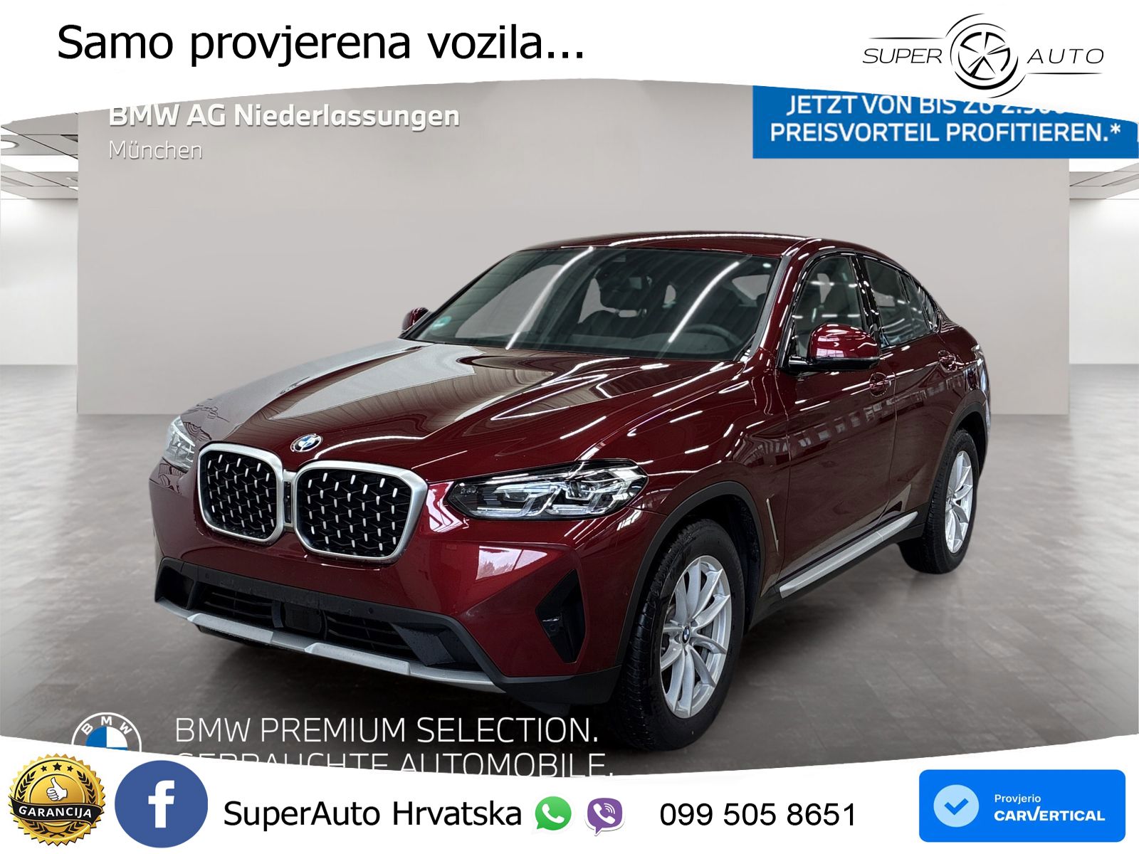 BMW X4 20d (190 KS) xDrive Steptronic LED+GR SJED+ACC