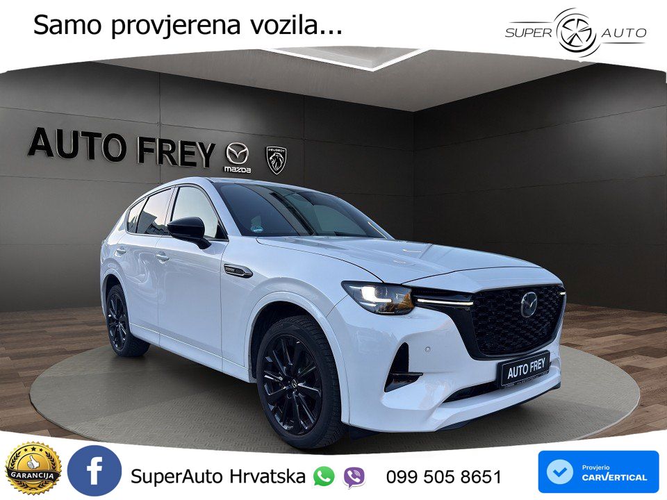 Mazda CX-60 3.3 e-Skyactiv D (200 KS) Automatic MATRIX+GR SJED+KAM