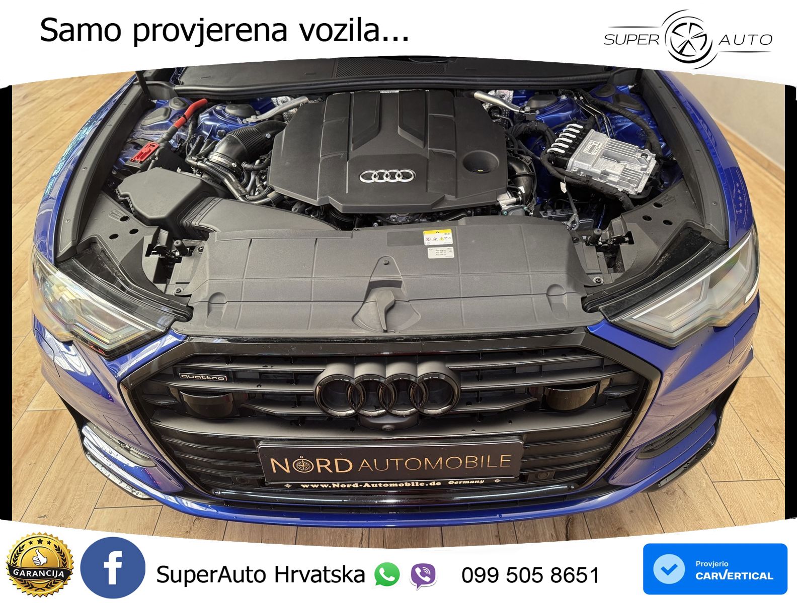 Audi A6 50 TDI V6 (286 KS) quattro tiptronic S line LED+GR SJED+ACC