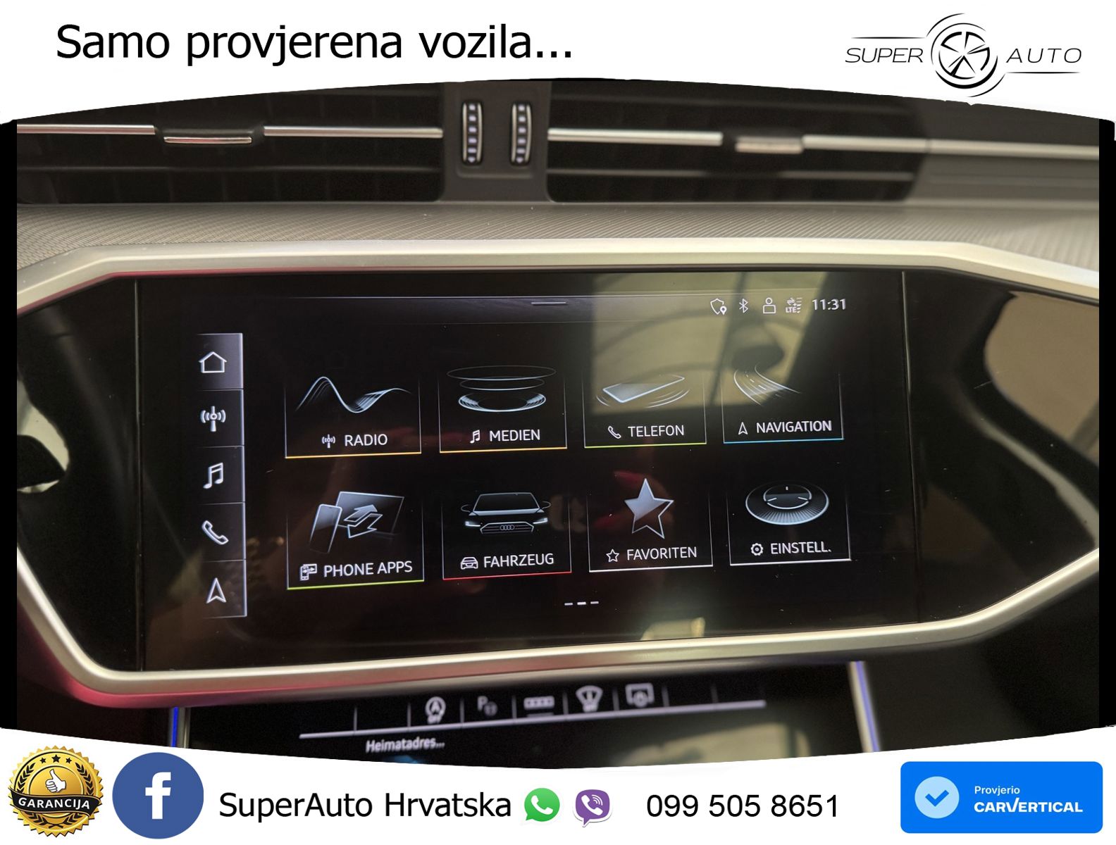 Audi A6 50 TDI V6 (286 KS) quattro tiptronic S line LED+GR SJED+ACC