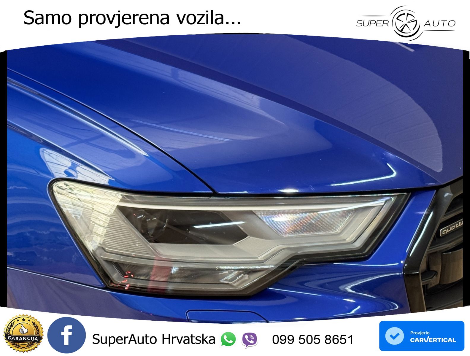 Audi A6 50 TDI V6 (286 KS) quattro tiptronic S line LED+GR SJED+ACC