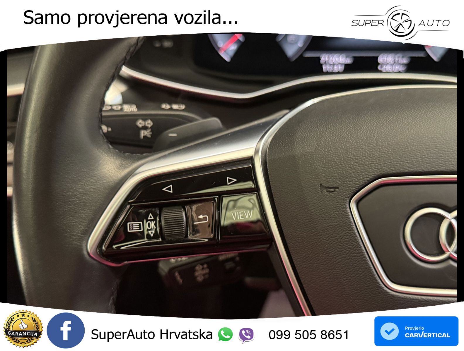 Audi A6 50 TDI V6 (286 KS) quattro tiptronic S line LED+GR SJED+ACC