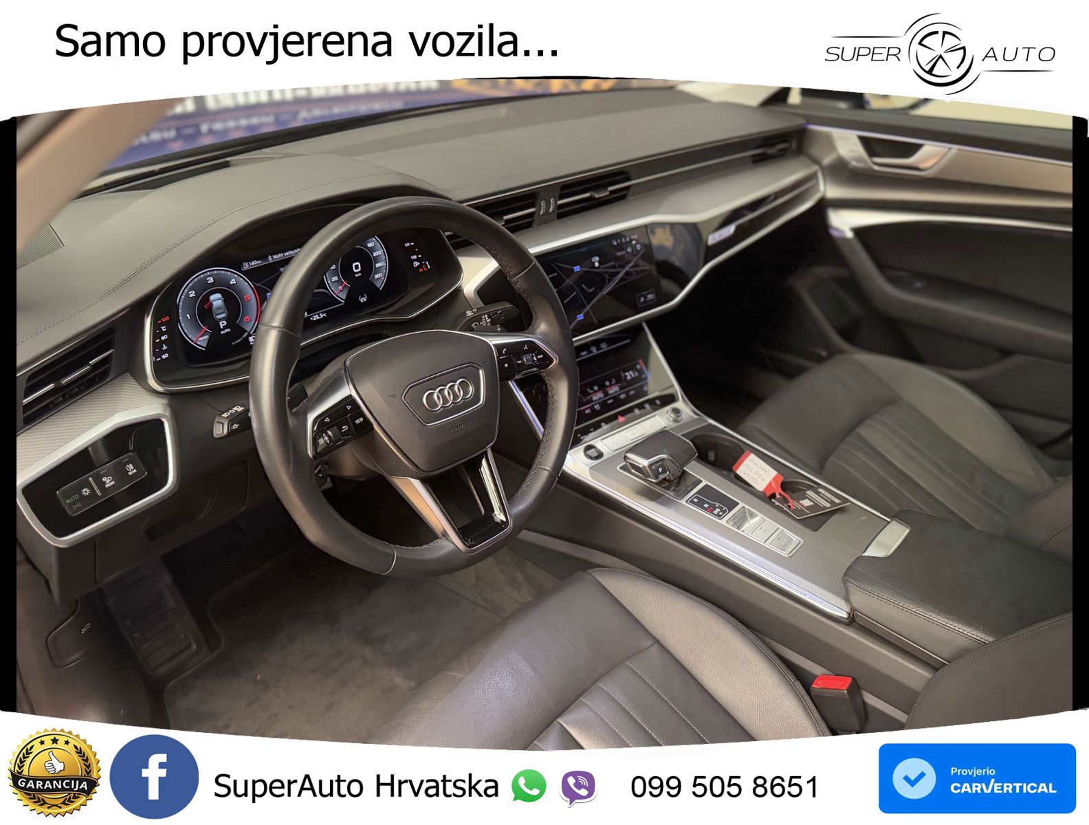 Audi A6 50 TDI V6 (286 KS) quattro tiptronic S line LED+GR SJED+ACC