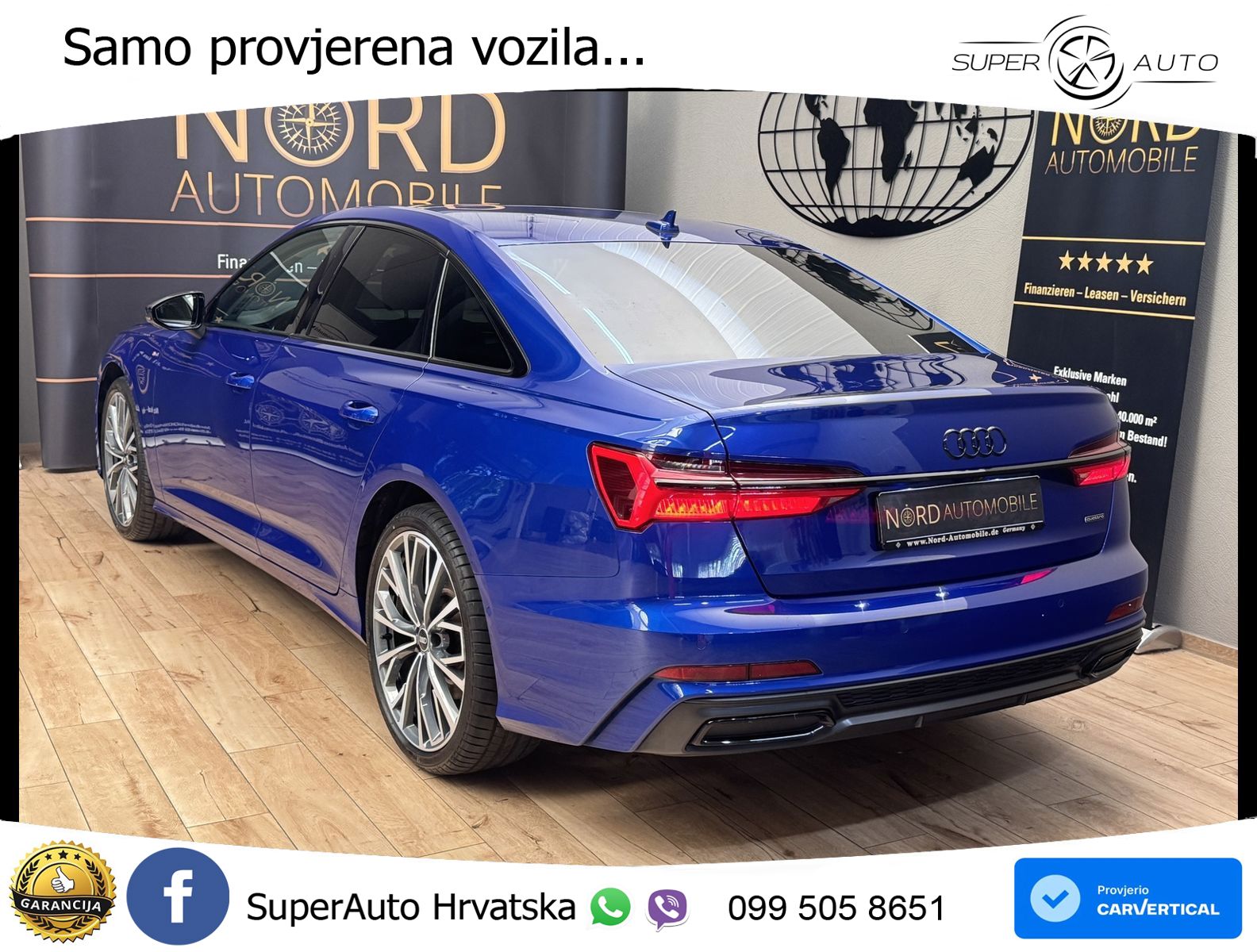 Audi A6 50 TDI V6 (286 KS) quattro tiptronic S line LED+GR SJED+ACC