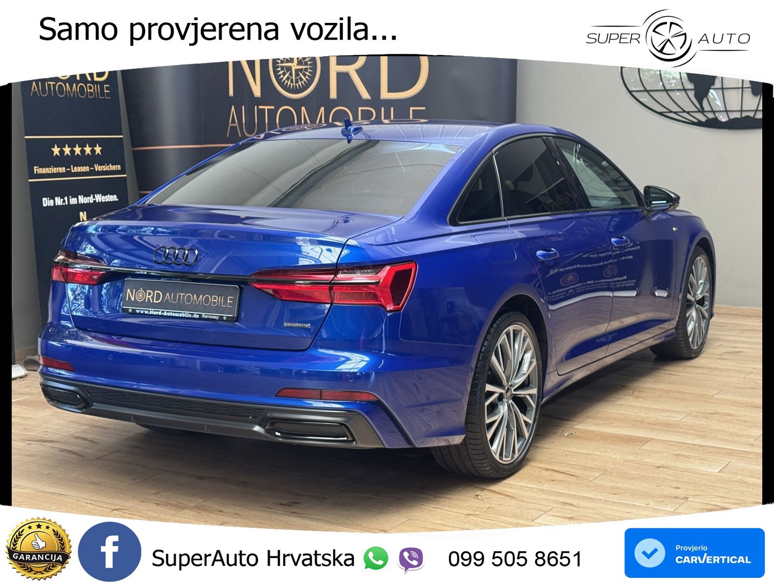 Audi A6 50 TDI V6 (286 KS) quattro tiptronic S line LED+GR SJED+ACC