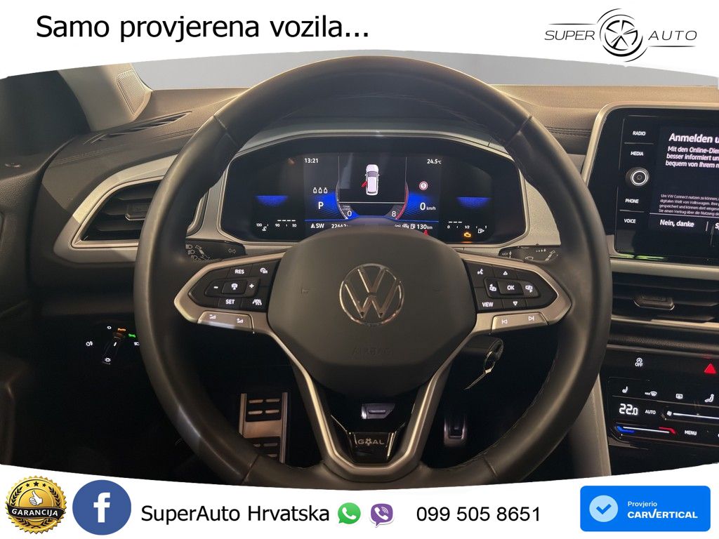 Volkswagen T-Roc 1.5 TSI (150 KS) DSG LED+GR SJED+ACC