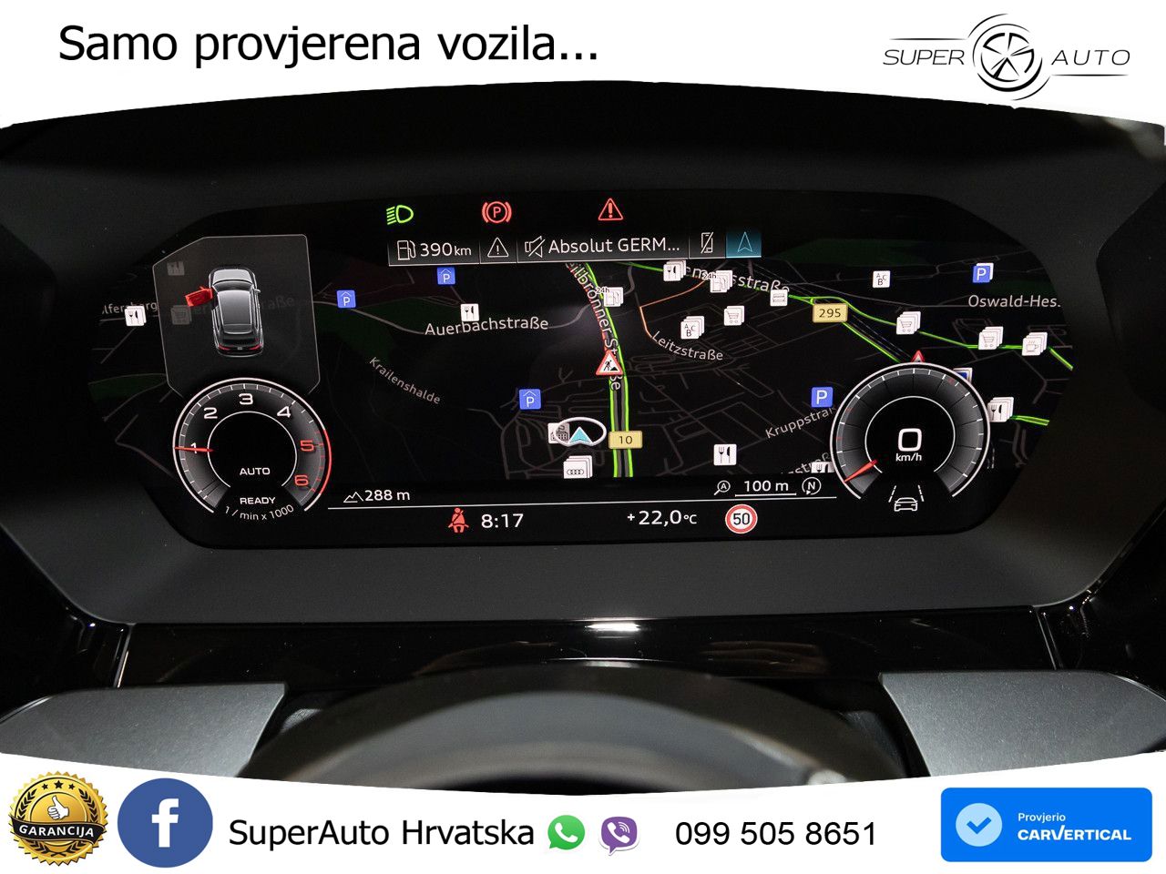 Audi A3 30 TDI (116 KS) LED+GR SJED+ACC