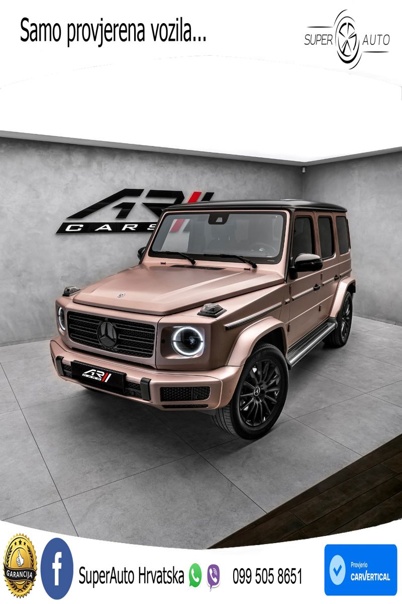 Mercedes G 500 Long V8 (422 KS) 4MATIC 9G-TRONIC LED+GR SJED+ACC