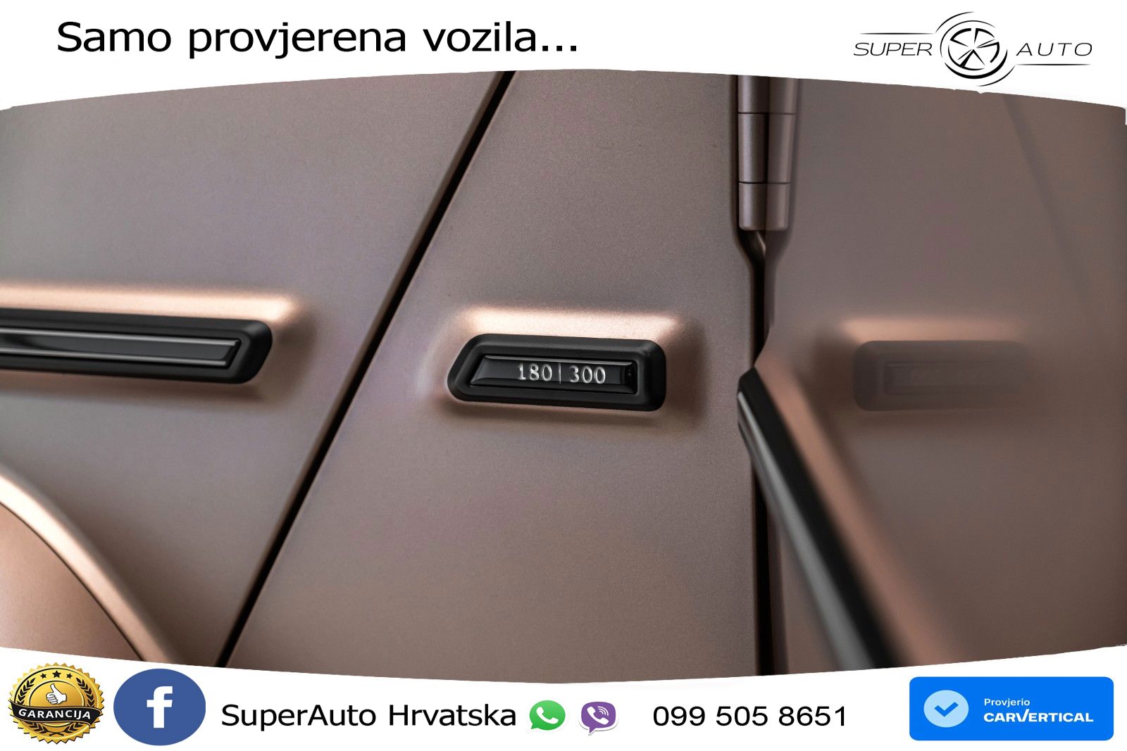 Mercedes G 500 Long V8 (422 KS) 4MATIC 9G-TRONIC LED+GR SJED+ACC