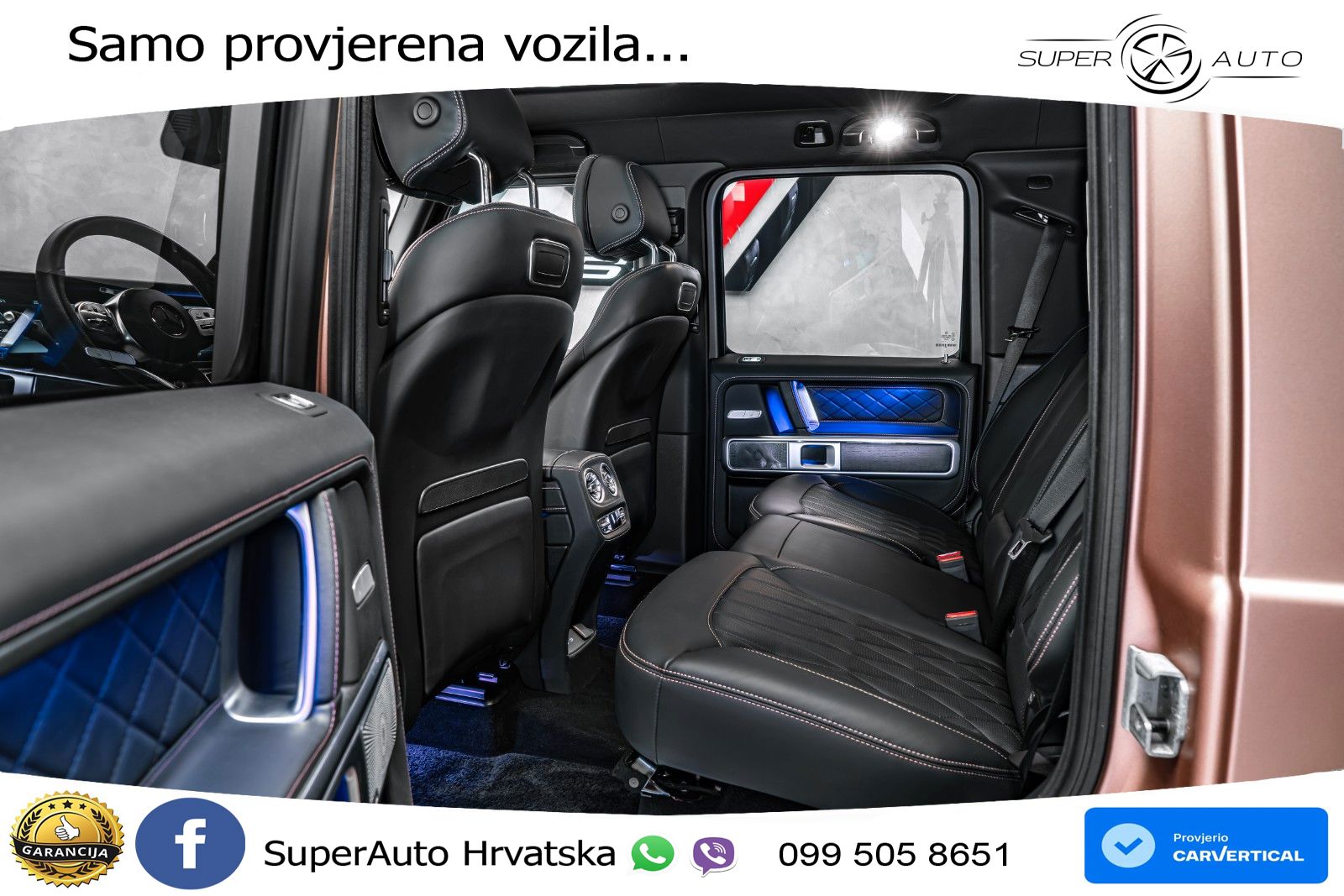 Mercedes G 500 Long V8 (422 KS) 4MATIC 9G-TRONIC LED+GR SJED+ACC