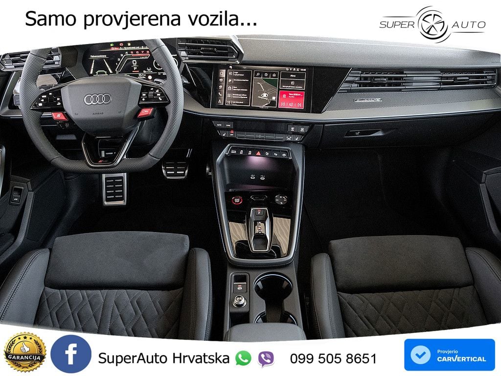 Audi RS3 Sedan 2.5 TFSI (400 KS) quattro S tronic MATRIX+GR SJED+KAM