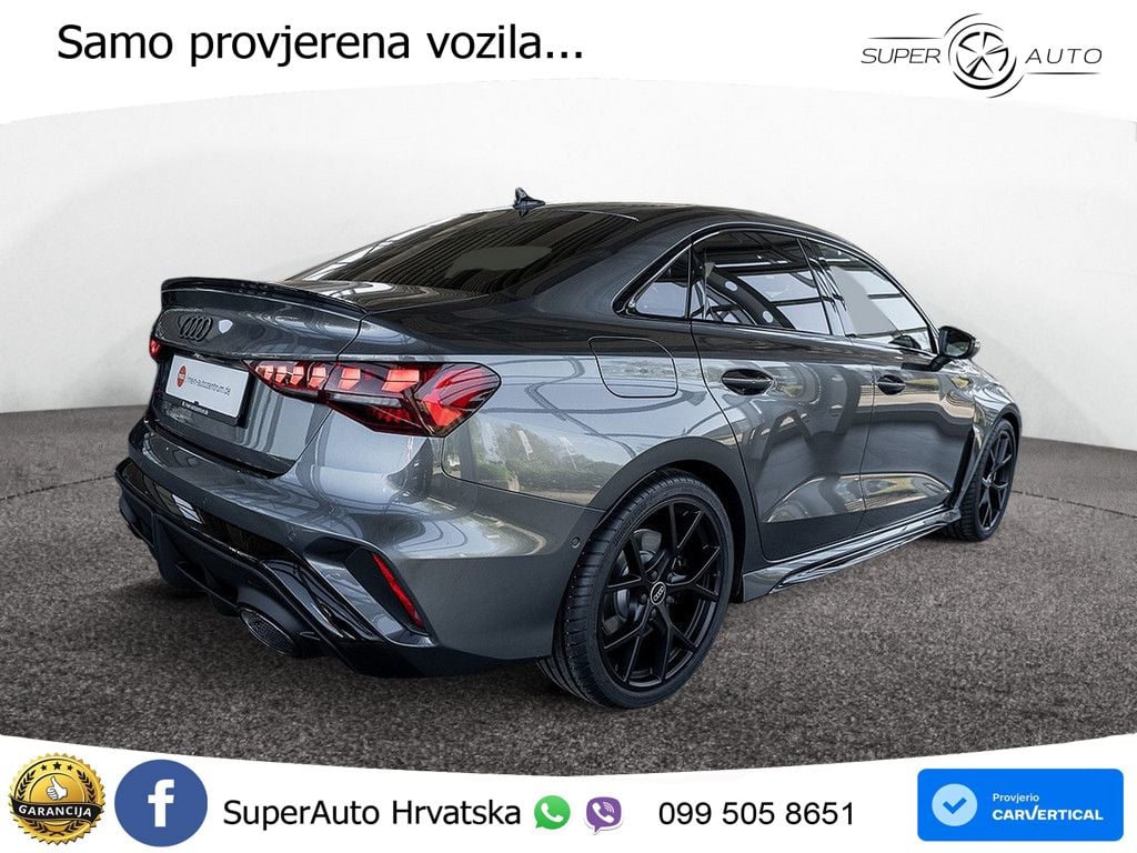 Audi RS3 Sedan 2.5 TFSI (400 KS) quattro S tronic MATRIX+GR SJED+KAM