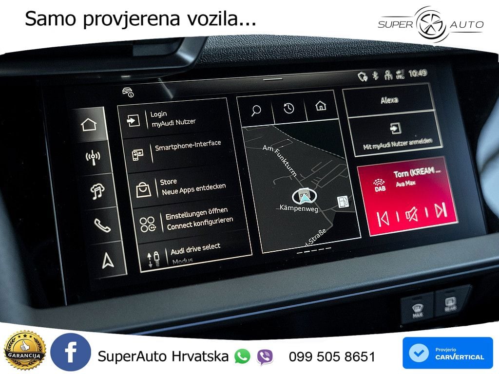 Audi RS3 Sedan 2.5 TFSI (400 KS) quattro S tronic MATRIX+GR SJED+KAM