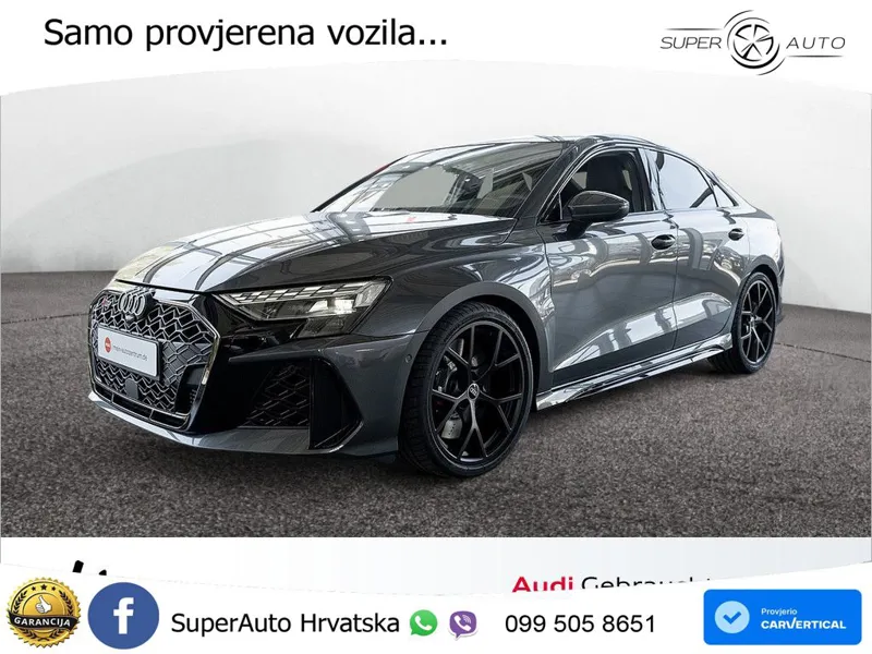 Audi RS3 Sedan 2.5 TFSI (400 KS) quattro S tronic MATRIX+GR SJED+KAM