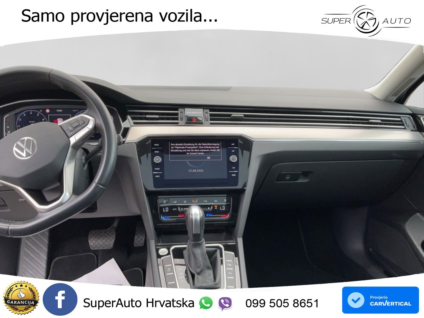 Volkswagen Passat Variant 2.0 TSI (190 KS) DSG Elegance MATRIX+GR SJED+KAM